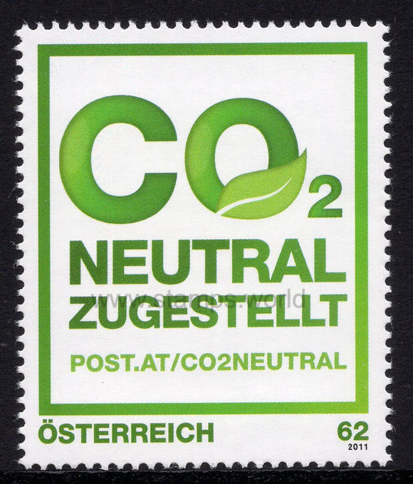 Austria. 2011 CO2 - Neutral delivery. MNH