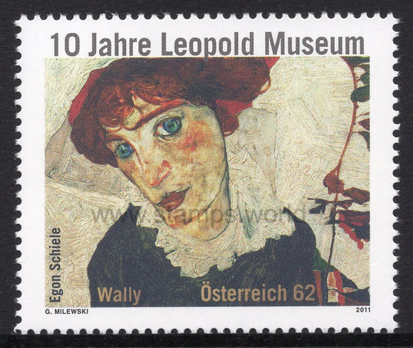 Austria. 2011 10 years of Leopold Museum. MNH