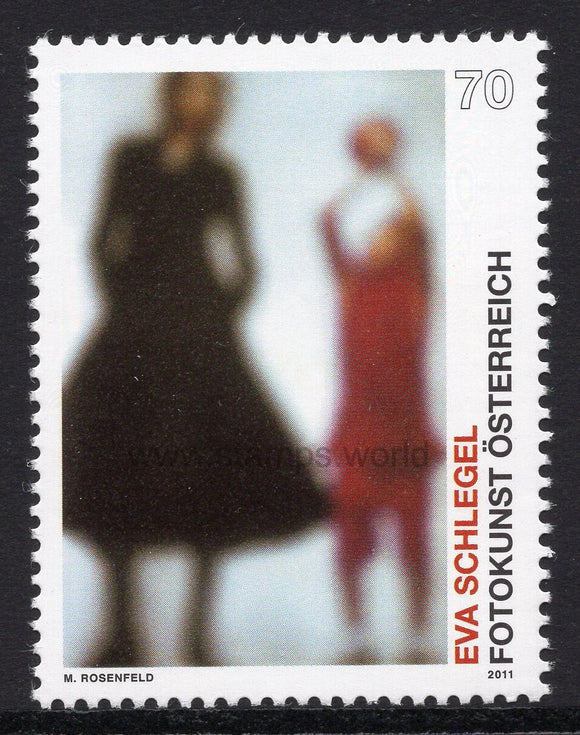 Austria. 2011 Photographic Art. Eva Schlegel. MNH