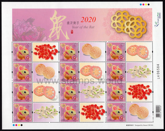 Hong Kong. 2020 Year of Rat. 