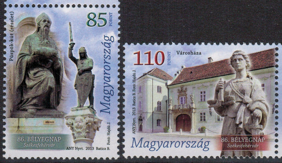Hungary. 2013 86th Stamp Day Szekesfehervar. MNH