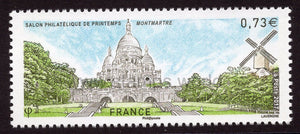 France. 2017 Philatelic Spring Salon. Montmartre. MNH