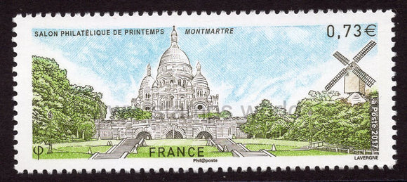 France. 2017 Philatelic Spring Salon. Montmartre. MNH