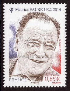 France. 2017 Maurice Faure. MNH