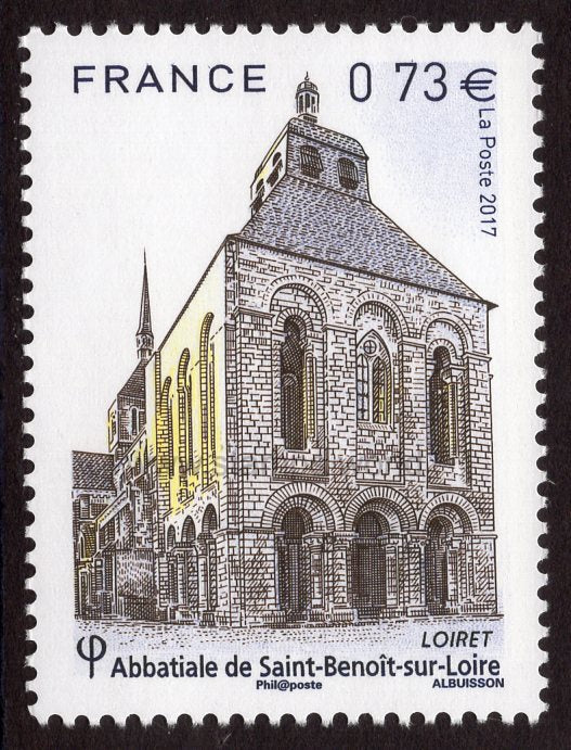 France. 2017 Abbaye de Saint Benoit. MNH