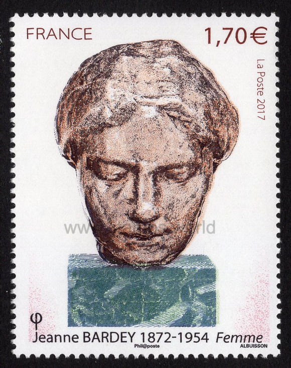 France. 2017 Femme - Jeanne Bardey. MNH