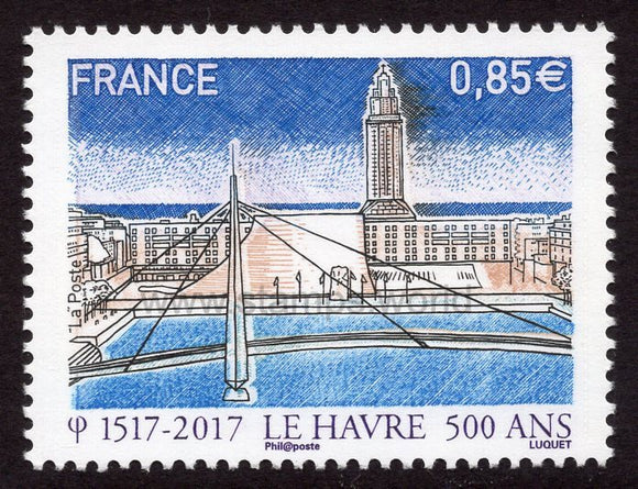 France. 2017 Le Havre. MNH