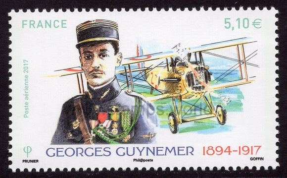 France. 2017 Georges Guynemer. MNH