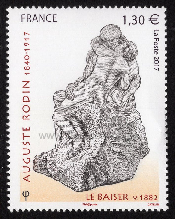 France. 2017 Auguste Rodin. MNH