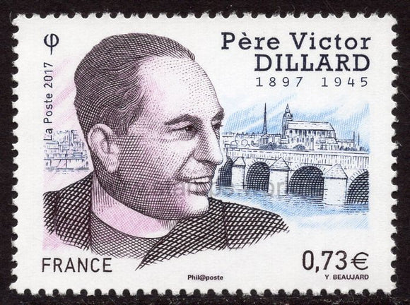 France. 2017 Father Victor Dillard. MNH