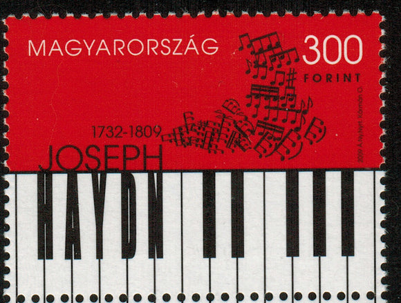 Hungary. 2009 200th Anniversary of the Death of Joseph Haydn. MNH