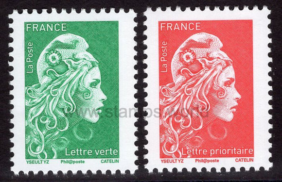 France. 2018 Marianne L'engagee. MNH