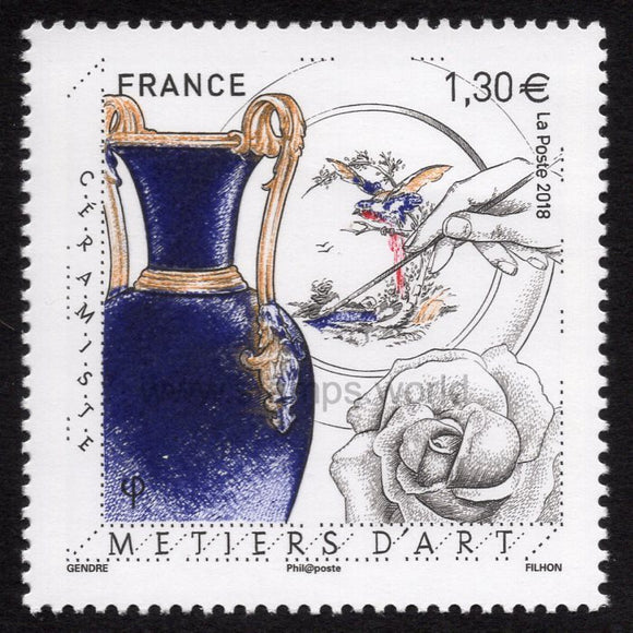 France. 2018 Applied Arts. Ceramicist. MNH