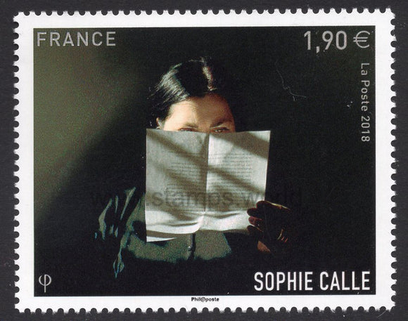 France. 2018 Sophie Calle. MNH