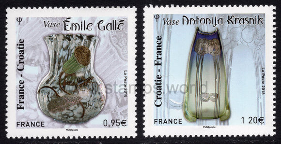 France. 2018 Art Nouveau. MNH