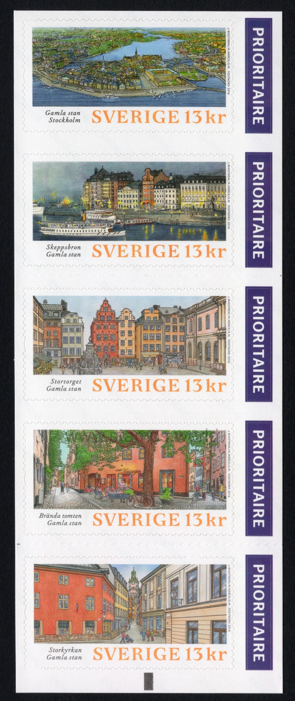 Sweden. 2016 Gamla Stan. MNH