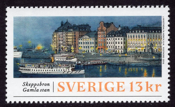 Sweden. 2016 Gamla Stan. MNH