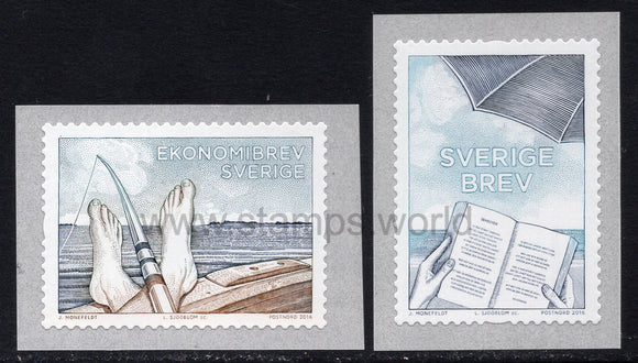 Sweden. 2016 Life at the Shore. MNH