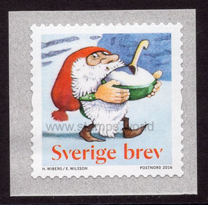 Sweden. 2016 Christmas. Barn Elves. MNH
