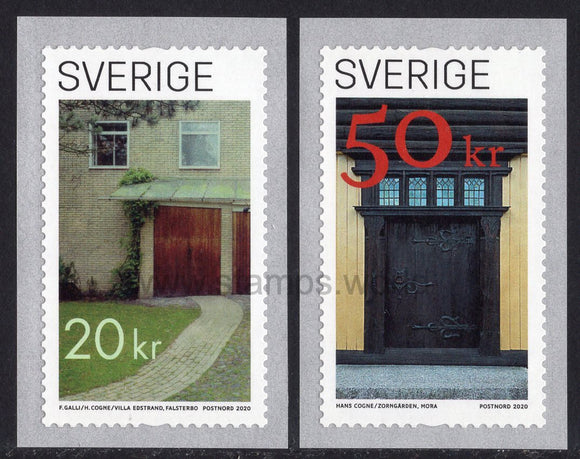 Sweden. 2020 Doors. MNH