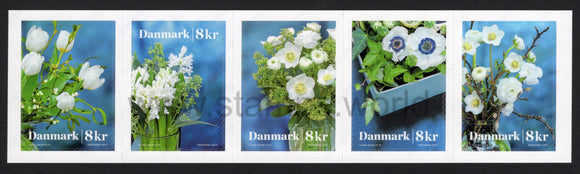 Denmark. 2017 Winter Flowers. MNH