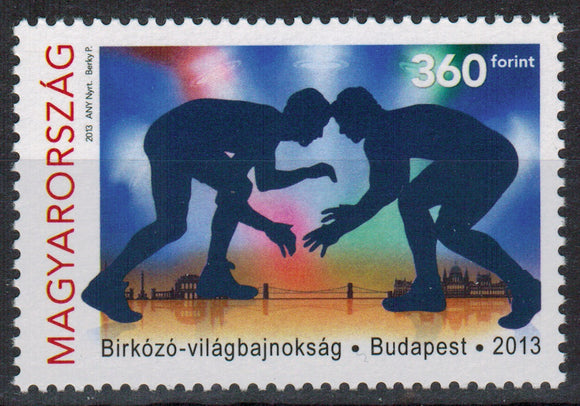 Hungary. 2013 Wrestling World Championship. MNH
