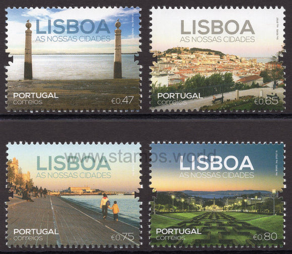Portugal. 2016 Our cities. Lisbon. MNH