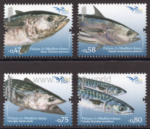 Portugal. 2016 Euromed. Fish of the Mediterranean. MNH