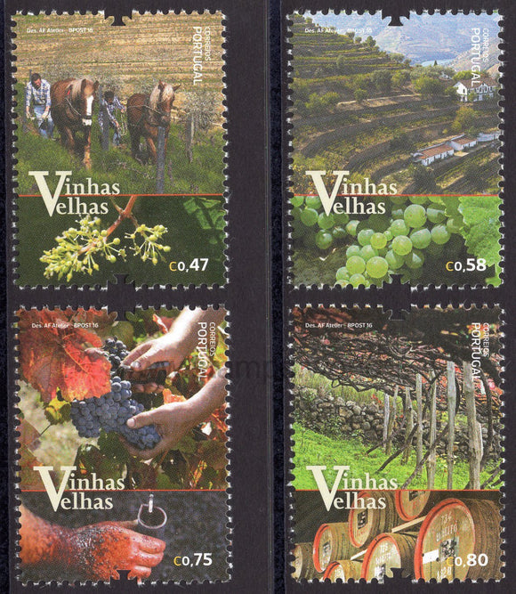 Portugal. 2016 Old Vineyards of Portugal. MNH