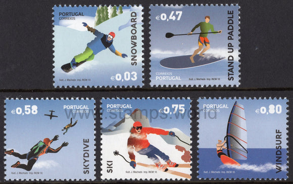Portugal. 2016 Extreme Sports 3. MNH