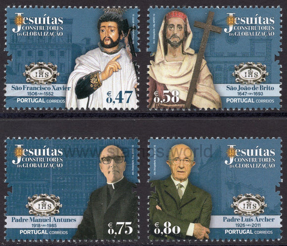 Portugal. 2016 Jesuits - Builders of globalization. MNH