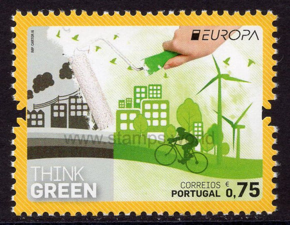 Portugal. 2016 Europa. Think Green. MNH