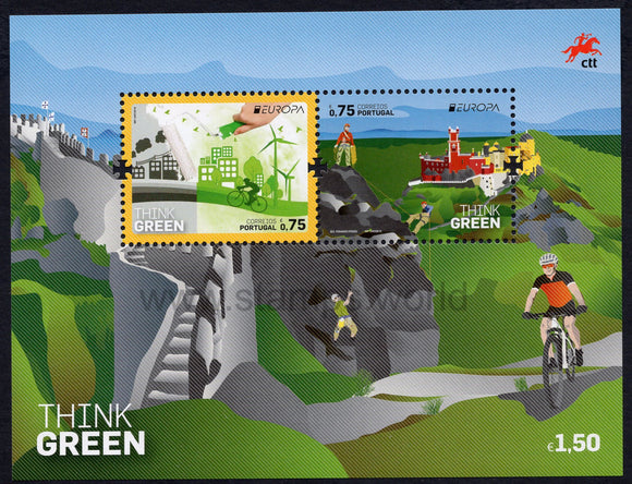 Portugal. 2016 Europa. Think Green. MNH