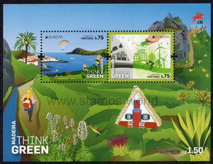 Madeira. 2016 Europa. Think Green. MNH