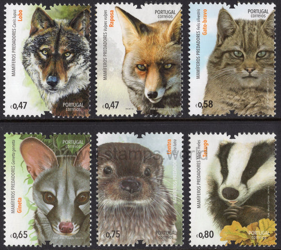 Portugal. 2016 Mammalian Predators. MNH