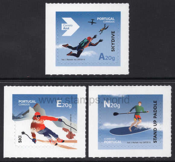 Portugal. 2016 Extreme Sports 3. MNH