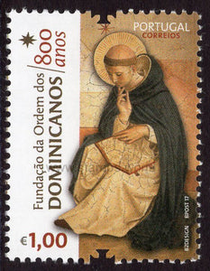 Portugal. 2017 800 Years of Foundation of the Dominicans Order. MNH