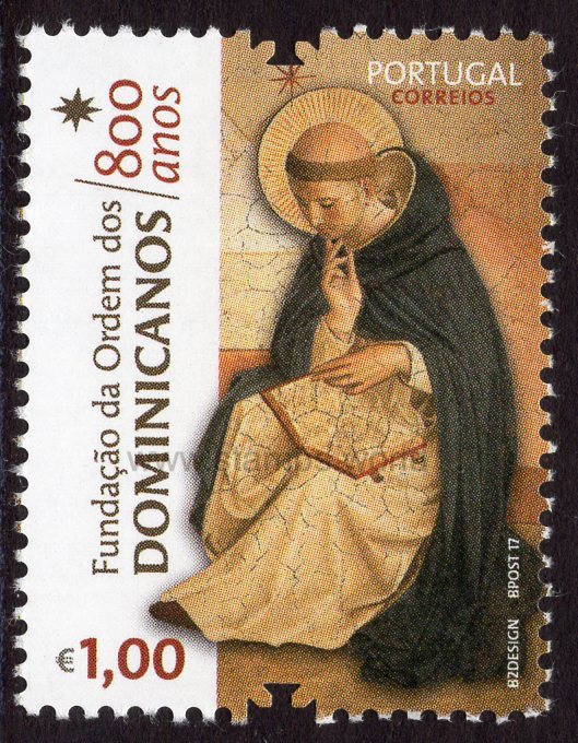 Portugal. 2017 800 Years of Foundation of the Dominicans Order. MNH
