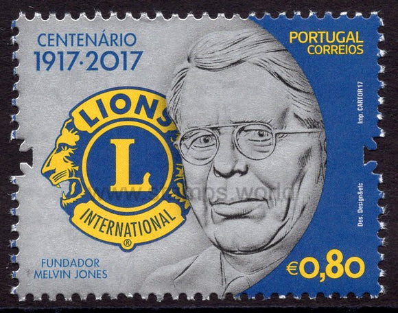 Portugal. 2017 Lions Clubs International. MNH