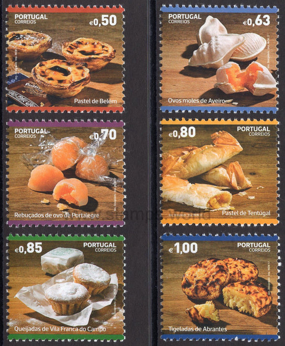 Portugal. 2017 Traditional Desserts of Portugal. MNH