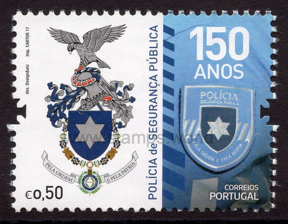 Portugal. 2017 Portuguese Public Security Police. MNH