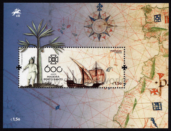 Portugal. 2018 600 Year of Discovery of Madeira. MNH