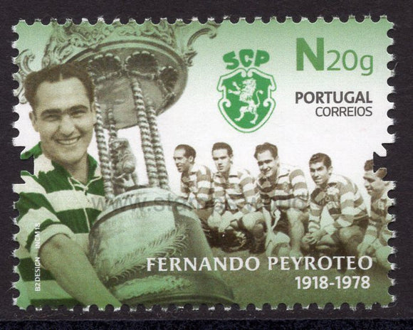 Portugal. 2018 Fernando Peyroteo. MNH