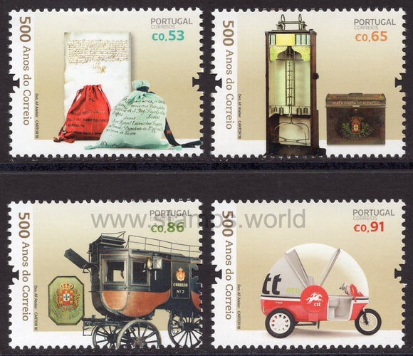 Portugal. 2018 500 years Postal Service in Portugal III. MNH