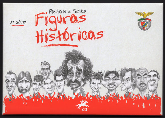 Portugal. 2018 Historical Figures from Benfica Football Club III. Special Folder