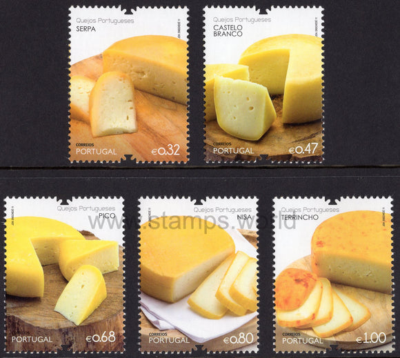 Portugal. 2011 Portuguese Cheeses II. MNH