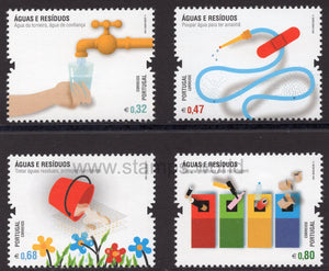 Portugal. 2011 Water and Residues. MNH