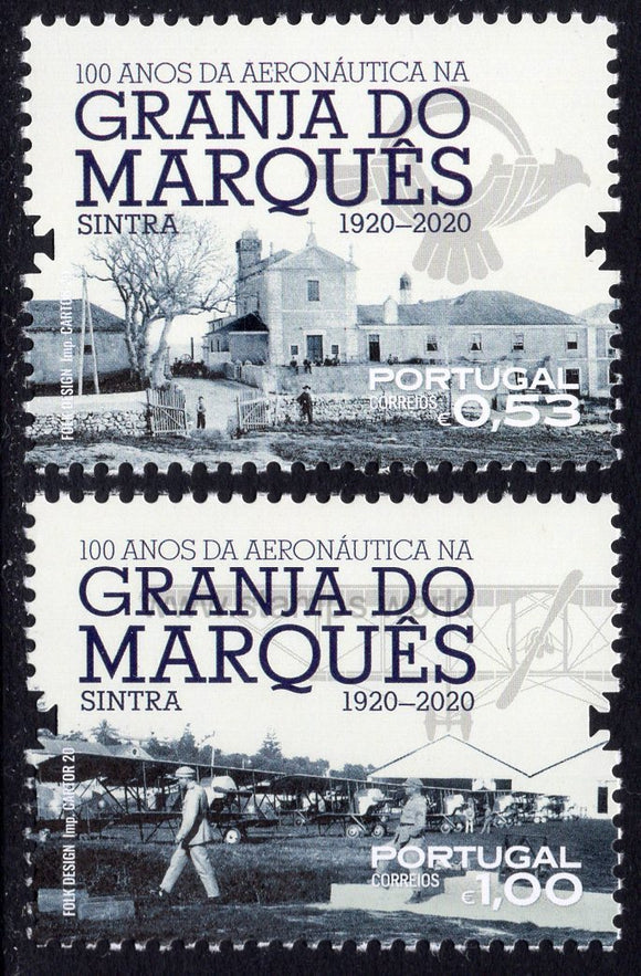 Portugal. 2020 Granja do Marques. A Past and Present of Aeronautics. MNH