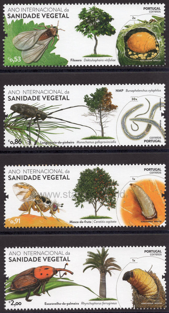 Portugal. 2020 International Year of the Plant Health. MNH