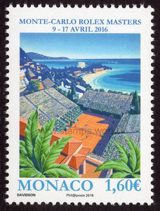 Monaco. 2016 Monte-Carlo Rolex Masters. MNH